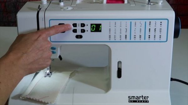 SMARTER by PFAFF 260c 7 Selecting Stitches & Settings