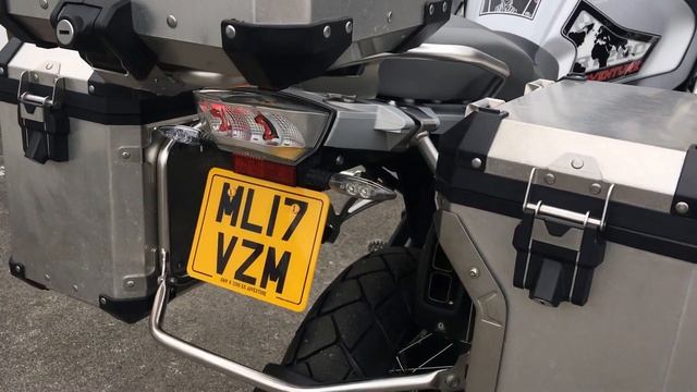 BMW R1200GS Adventure TE 2017 White смотреть онлайн