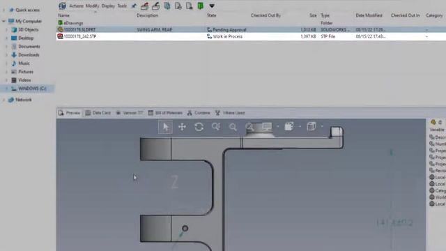 SOLIDWORKS 2023 PDM смотреть онлайн