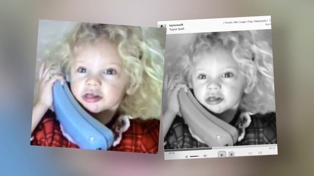 Taylor Swift Shares Video of 4-Year-Old Self Talking to BFF | Splash News TV | Splash News TV смотреть онлайн