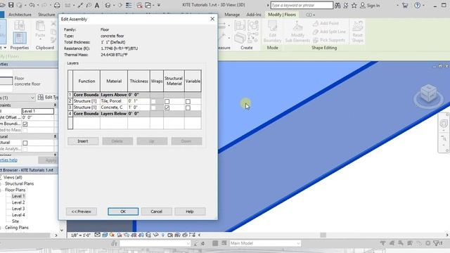 #8|How To Add Floor|in Revit Architecture 2018
