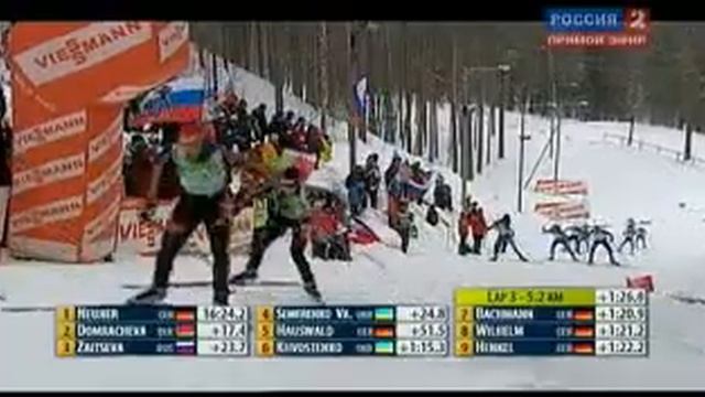 биатлон кубок мира 2009-2010 7 этап контиолахти гонка преследования женщины смотреть онлайн