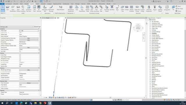 Conduit & Fitting in Revit MEP смотреть онлайн