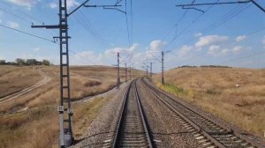 Поезда снятые по маршруту Москва-Казанская-Грязи-Поворино-Лиски-Туапсе | из окна поезда