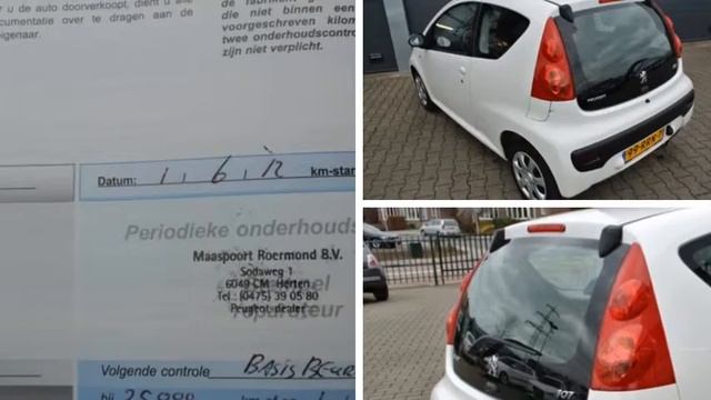 Peugeot 107 MILLESIM 200 1.0 12V AIRCO !! смотреть онлайн