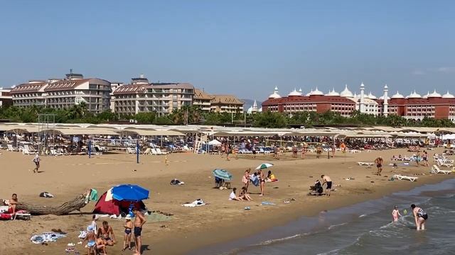 Der Strand von Side im August  2021 Evrenseki, Kumköy/Türkei #878