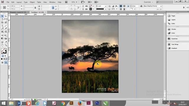 Tutorial Cara MengHD kan gambar di Adobe Indesign CS6 смотреть онлайн