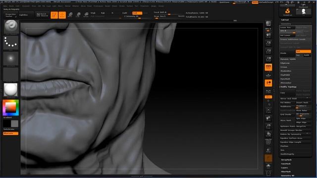 ZBRUSH 4R7 - AMERICAN INDIAN CHARACTER MODELING - WRINKLES, SKIN - PART 4 смотреть онлайн