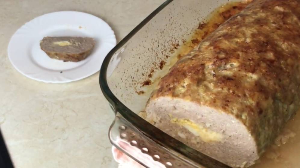 Рулет из ФАРША. Просто и Вкусно! 😋 смотреть онлайн