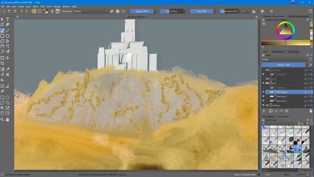 TUTORIAL: Quick stylistic texturing in Blender 3.0 with UVProject and Krita 5.0 смотреть онлайн
