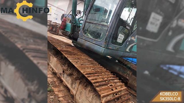 KOBELCO SK350LC-8 | Used excavator sales | Machinfo.com смотреть онлайн
