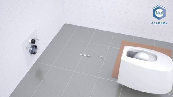 Унитаз подвесной Ideal Standard Tesi инсталяция
