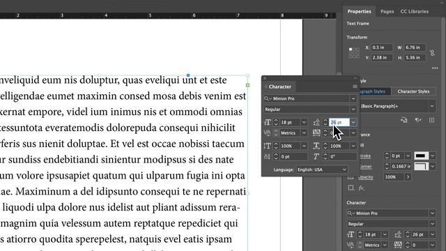 How to Change Line Spacing in InDesign смотреть онлайн