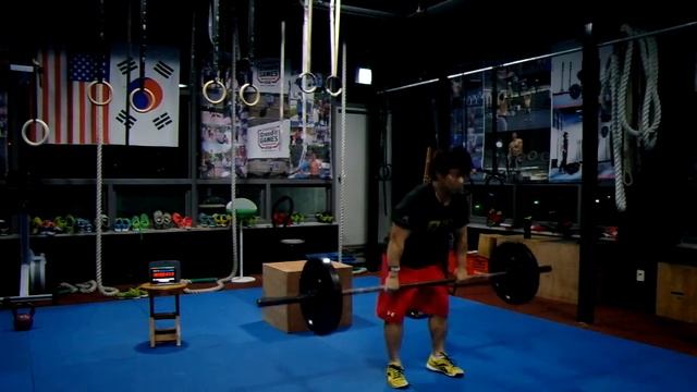 CrossFit Victor CLEAN&JERK BOX JUMP KB SWING смотреть онлайн