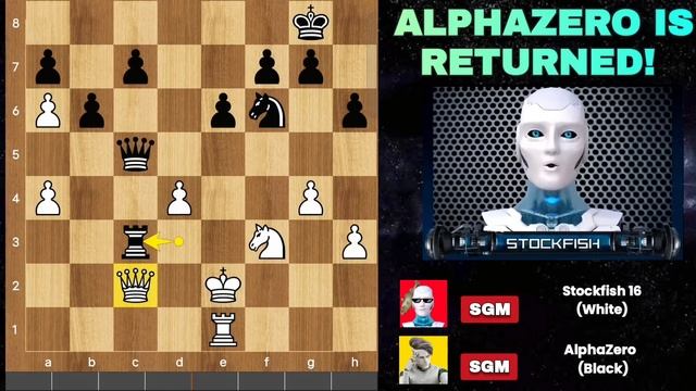 AlphaZero Is RETURNED With New Version But Can He SURVIVE Against Stockfish 16? | Chess Com | Chess