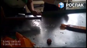 Формирование прямоугольного (квадратного) батона колбасы нестандартной формы