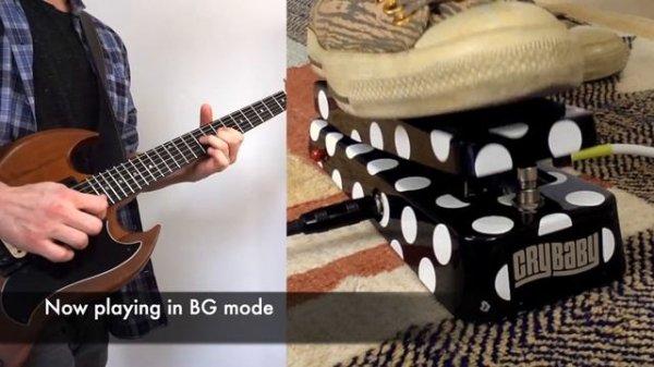 Dunlop Cry Baby BG-95 Buddy Guy Signature Wah