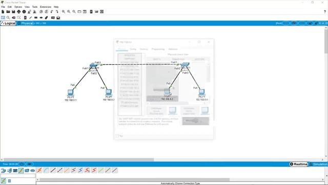Local Area Network with 2 switches In packet tracer смотреть онлайн