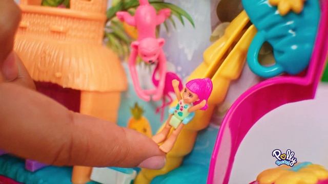 🦩 Polly Pocket Flamingo ballīte | 15' смотреть онлайн