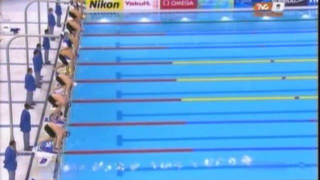 Cesar Cielo 50m libre Campeonato mundial de natación 2010 смотреть онлайн