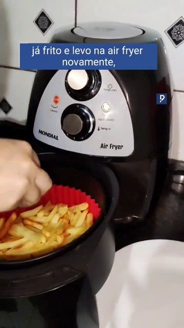 Batata Sem óleo Na Air Fryer