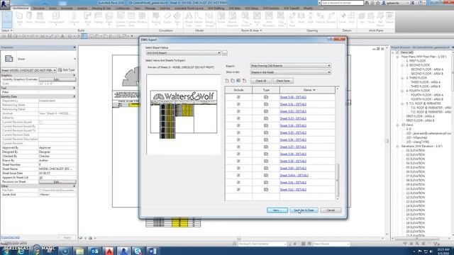 Exporting DWG From Revit смотреть онлайн
