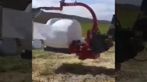 Обмотчик рулонов сенажа