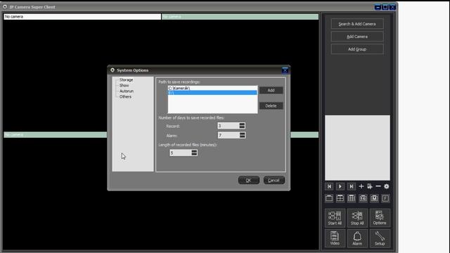 onlinecamera.net - IP Camera Super Client - Options смотреть онлайн