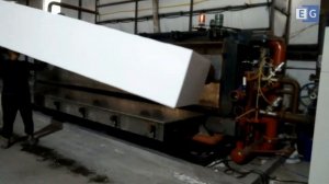 Пресс для производства пенопластовых блоков (блоков пенополистирола)