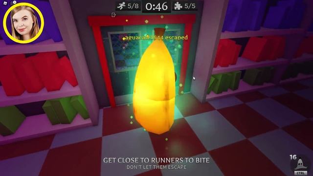 BANANY CHCĄ NAS ZJEŚĆ 😱 Roblox Banana Eats 🍌 miss Aga Werka Aferka Adrian Clarson смотреть онлайн