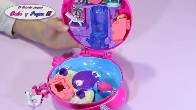 POLLY POCKET MUNDO FLAMINGO MI REGALO DE NAVIDAD !!!!