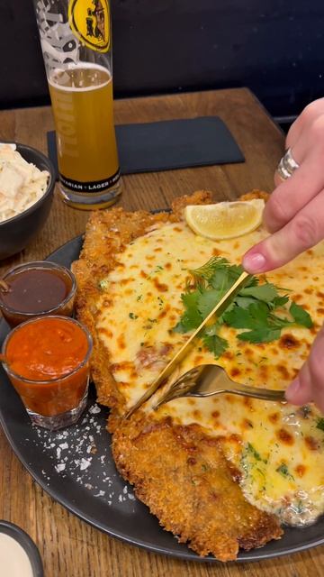 Рецепт Шницеля из Лондона #шницель#еда#вкусныерецепты#рецепты#вкуснятина#ресторан#приготовить смотреть онлайн