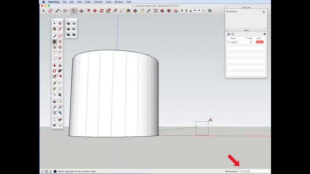 SketchUp: Building a Tower & Adding a Window смотреть онлайн