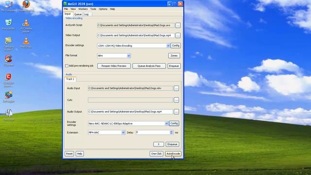 MeGUI 2028 TUTORIAL Convert any video file to High Quality MKV/MP4/M2TS смотреть онлайн