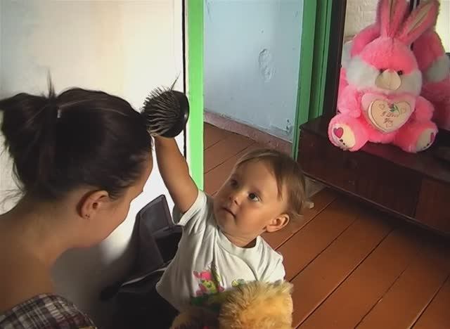 Алёна в деревне