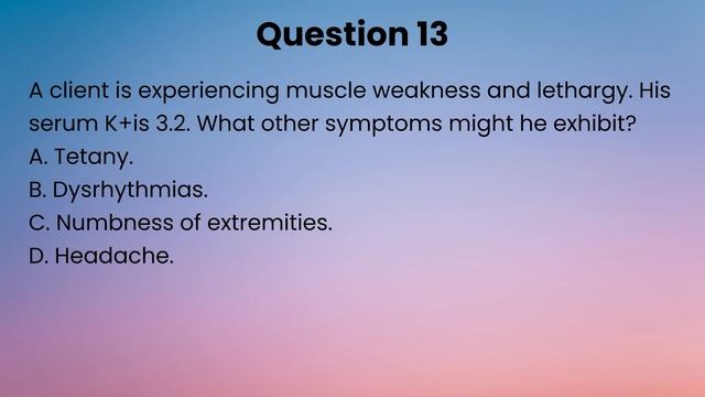 NCLEX-RN Full Practice Test - 4 | 2023 | 25 Questions With Explained Answers