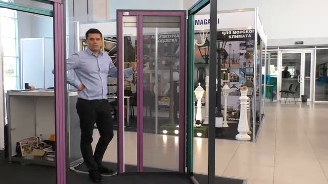 Плиссированная москитная система Miny 17 горизонтальный сдвиг Обзор систем ы смотреть онлайн