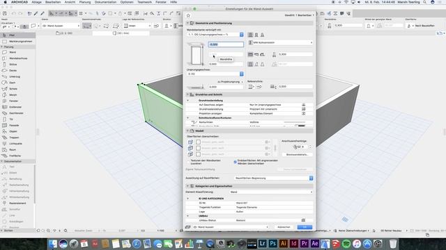 Geschoss-Einstellung 3D - ARCHICAD 20 [Tutorial Deustch] смотреть онлайн