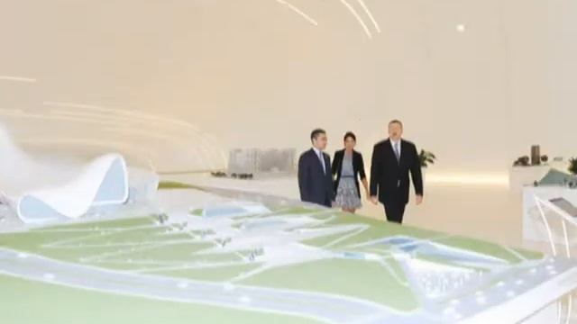 Presidential couple reviewed the Heydar Aliyev Museum at the Heydar Aliyev center смотреть онлайн