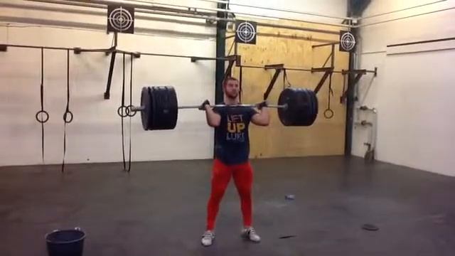 Clean & Power Jerk Bolt 130 x 1 rep by Philipp Woehrle смотреть онлайн