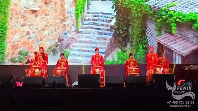 Заказать китайских артистов на праздник в Москве - китайские барабанщики на юбилей и мероприятие смотреть онлайн