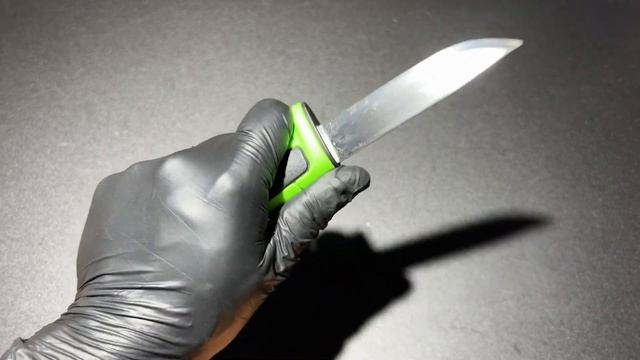 MORAKNIV BASIC 546 S LIMITED 2019 LIME GREEN มีดบุชคราฟ สีพิเศษใบสเตนเลสคมกริบ