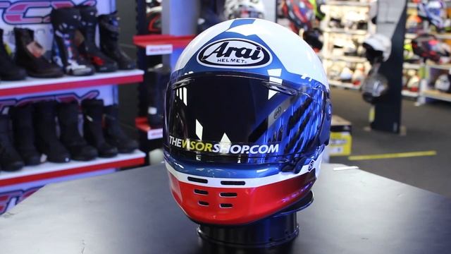 Arai Rapide Backer Helmet (Diamond White) смотреть онлайн