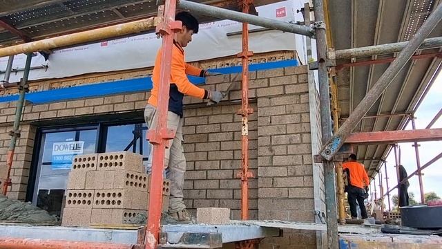 bricklaying work in Australia 🇦🇺 смотреть онлайн