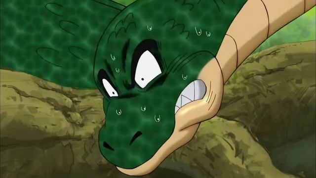 Goten gets angry and make energy ball while fighting with anakonda 🐍 смотреть онлайн