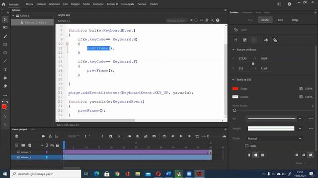 Adobe Animate Programıyla Klavye Kontrollü Hız Göstergesi Animasyonu смотреть онлайн
