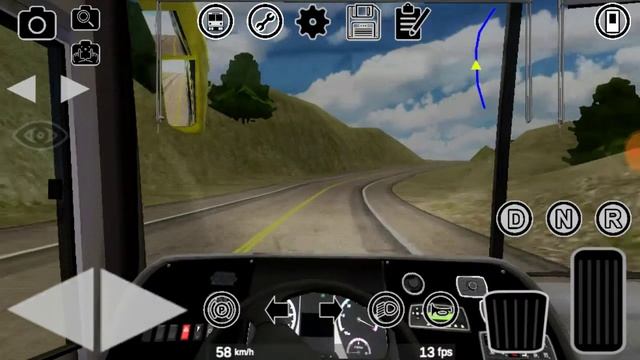 Горный рейс на двух этажном автобусе