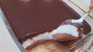 Домашний десерт, который я никогда не устаю есть. Десерт за 5 минут! Без выпечки!
