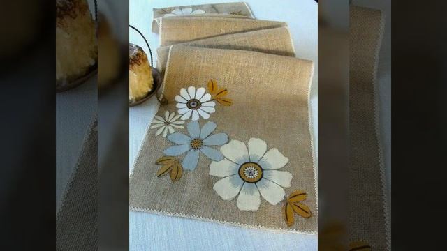 Jute Crafts /Burlap Table Runner /Jute Decoration Ideas