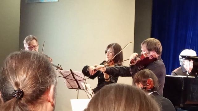 С 8 марта! Чудесной Вам музыки в ленту! Дворжак Квинтет ля мажор в Доме Ученых #слушать #классика смотреть онлайн